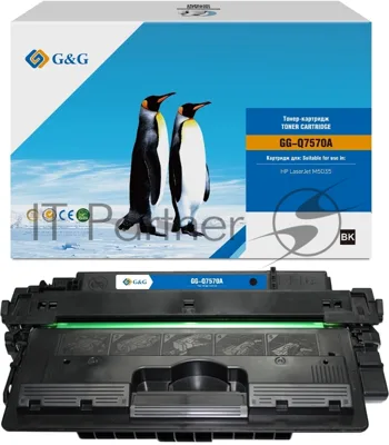 Картридж лазерный G&G GG-Q7570A черный (15000 стр.) для HP LJ M5035