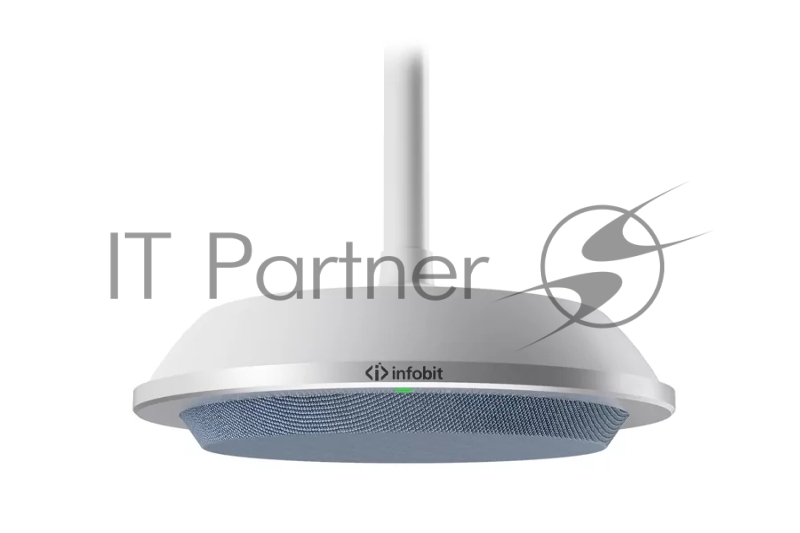 Микрофон Infobit iSpeaker CM710 Микрофонный массив, Digital Array Ceiling Microphone, support daisy-chain