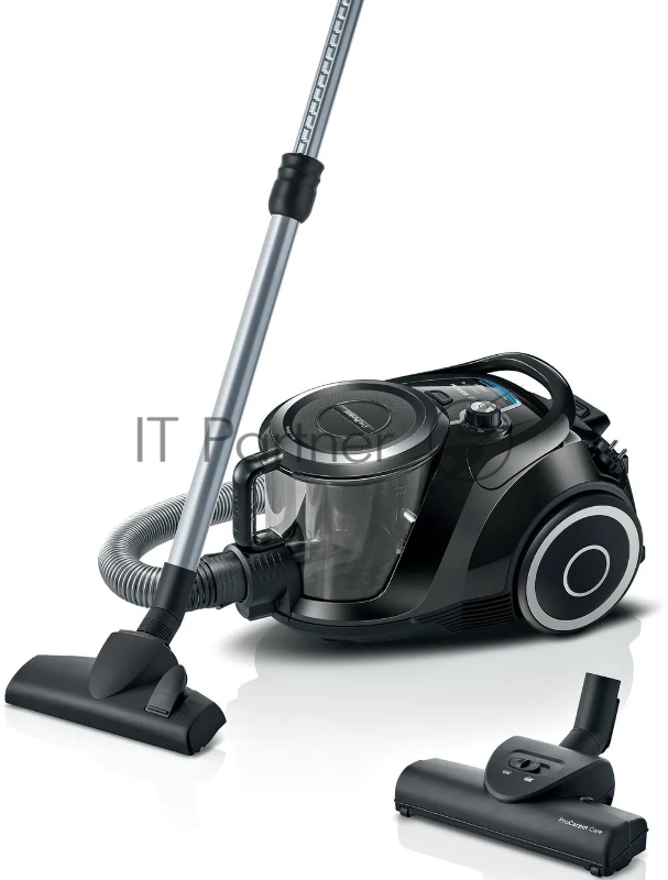 Пылесос Bosch BGS412234 черный, 1800 Вт, уборка сухая, пылесборник контейнер 2,4 л