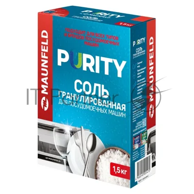 Соль для посудомоечных машин Maunfeld Purity MDS1500G (1500 г)