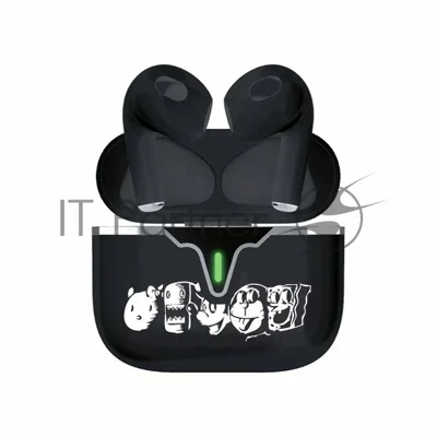 Наушники TWS QUMO LiFE "Avengers" BT 0101 черный, вкладыши, Bluetooth, сенсорное управление, до 4 ч