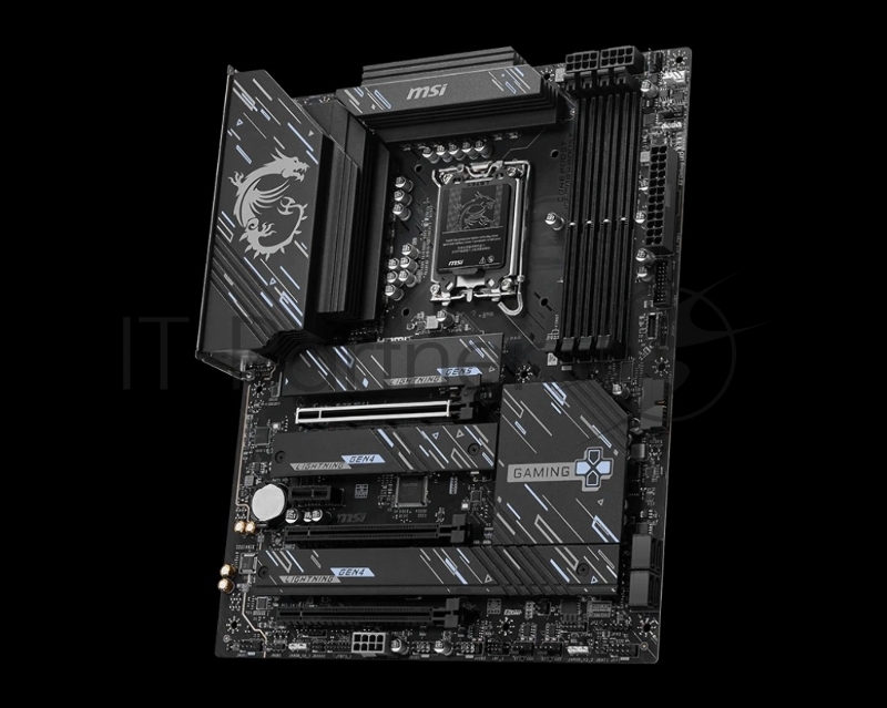 Материнская плата MSI Z890 GAMING PLUS WIFI, LGA 1851, Intel Z890, 4xDDR5, 4xSATA, 4xM.2, 1xPCIe 5.0 x16, 2xPCIe 4.0 x4, 1xPCIe x1, 1xHDMI, 1xDP, 1xUSB-C Thunderbolt 4, 1xUSB-C 3.2 Gen 2, 1x 5Gb LAN, 1xUSB-A 3.2 Gen 2, 2xUSB-A 3.2 Gen 1, 4xUSB-A 2.0, 3x3.5 мм, 7.1, ATX