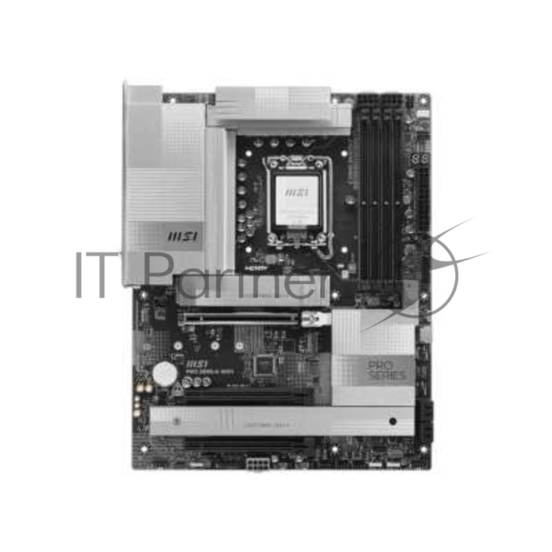 Материнская плата MSI PRO Z890-A WIFI, LGA1851, Intel Z890, 4xDDR5, 4xSATA, 4xM.2, 1xPCIe 5.0 x16, HDMI, USB Type-C, 1x5Gb LAN, Thunderbolt, 2x3.5 мм, 7.1, ATX