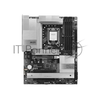 Материнская плата MSI PRO Z890-A WIFI, LGA1851, Intel Z890, 4xDDR5, 4xSATA, 4xM.2, 1xPCIe 5.0 x16, HDMI, USB Type-C, 1x5Gb LAN, Thunderbolt, 2x3.5 мм, 7.1, ATX