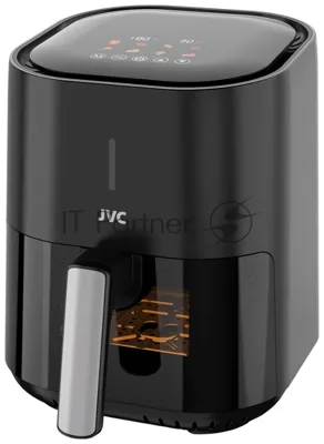 Аэрогриль JVC JK-MB040 черный, 1500 Вт, 4.5 л, сенсор, 8 программ