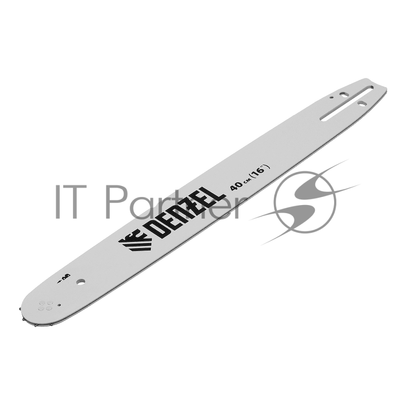 Шина для бензопилы Denzel DGS-4516P длина 40 см (16"), шаг 0,325", паз 1,5 мм, 64 звена