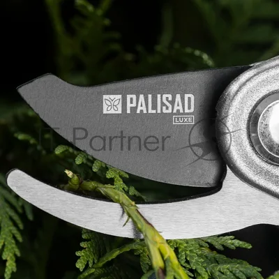 Секатор прямого реза Palisad LUXE 205 мм, алюминиевые рукоятки в ПВХ-оболочке