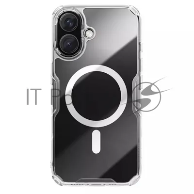 Чехол Nature TPU Pro Magnetic Case, белый, (AP iP16 Plus)