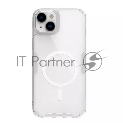 Чехол Nature TPU Pro Magnetic Case, белый, (AP IP15 Plus)