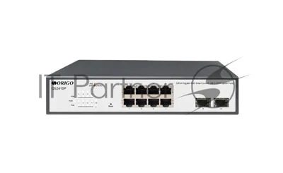 Коммутатор ORIGO OS2410P/120W/A1A, 8×1 Гбит/с PoE + 2×1 Гбит/с SFP, настраиваемый