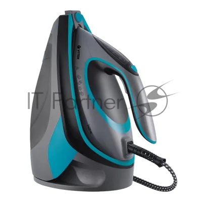 Парогенератор Vitek VT-2433 серый/голубой, 2400 Вт, 140 г/мин, 220 г/мин, 1300 мл