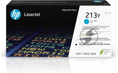 Картридж лазерный HP 213Y Голубой Extra High Yield Original LaserJet Toner Cartridge
