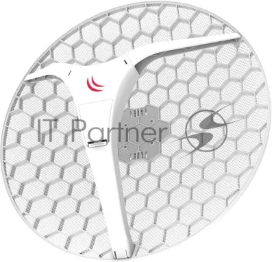Точка доступа MikroTik Pack of 4x LHG XL 5 ac with 27dBi 5GHz antenna, Dual Chain 802.11ac wireless, 716MHz CPU, 256MB RAM, 1x Gigabit LAN, POE, PSU, RouterOS L3