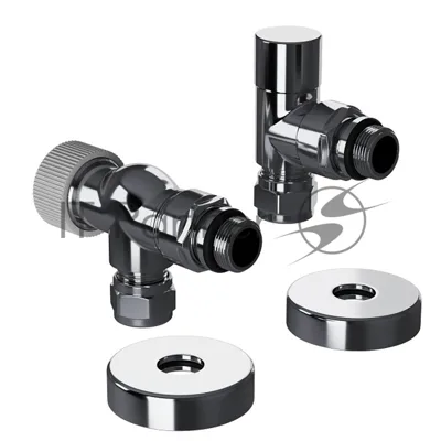 Набор термостатический осевой Royal Thermo Design Pro 15мм М30х1,5 (Хром)
