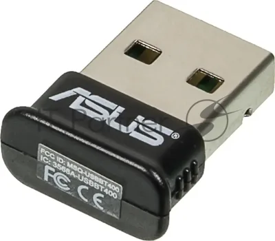 Сетевой адаптер Bluetooth ASUS USB-BT400 USB 2.0, 3 Мбит/с, радиус 10 м