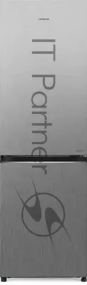 Холодильник Hitachi R-B410PUC6 PSV серебристый двухкамерный 215/105л морозилка снизу, No Frost