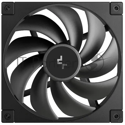 Вентилятор для корпуса DEEPCOOL FD14 черный, 140 мм, 1650 об/мин, 25.6 дБ, 4 pin