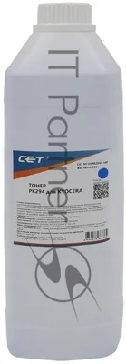 Тонер CET для Kyocera ECOSYS M5521cdn/M6630cidn Cyan (PK294) 500г/бут. (TK-5220C/TK-5230C/TK-5240C/TK-5270C) Japan