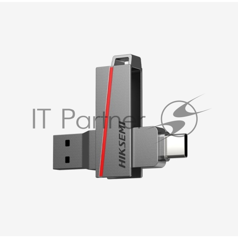 Флешка USB HIKSEMI DUAL SLIM HS-USB-E307C/32G/U3 32Gb <HS-USB-E307C/32G/U3>, USB3.2/Type-C