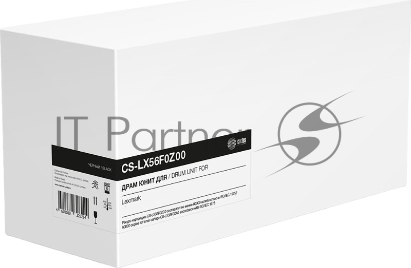 Блок фотобарабана Cactus CS-LX56F0Z00 ч/б:60000 стр. для MS321/421/521/621/MX321/522 Lexmark