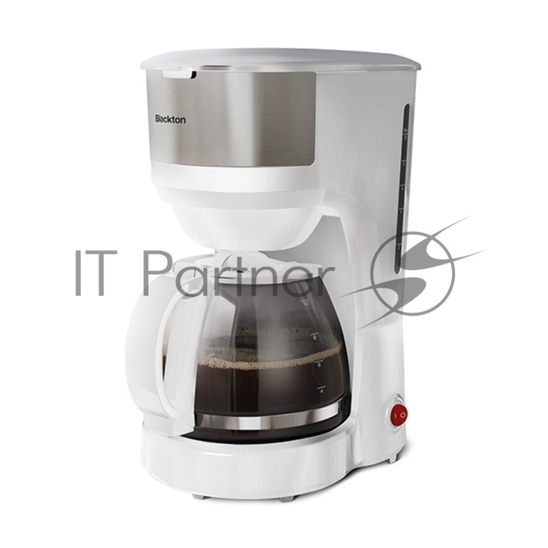 Кофеварка капельная Blackton Bt CM4115 белый, исп. кофе - молотый, 1,25 л, 750 Вт