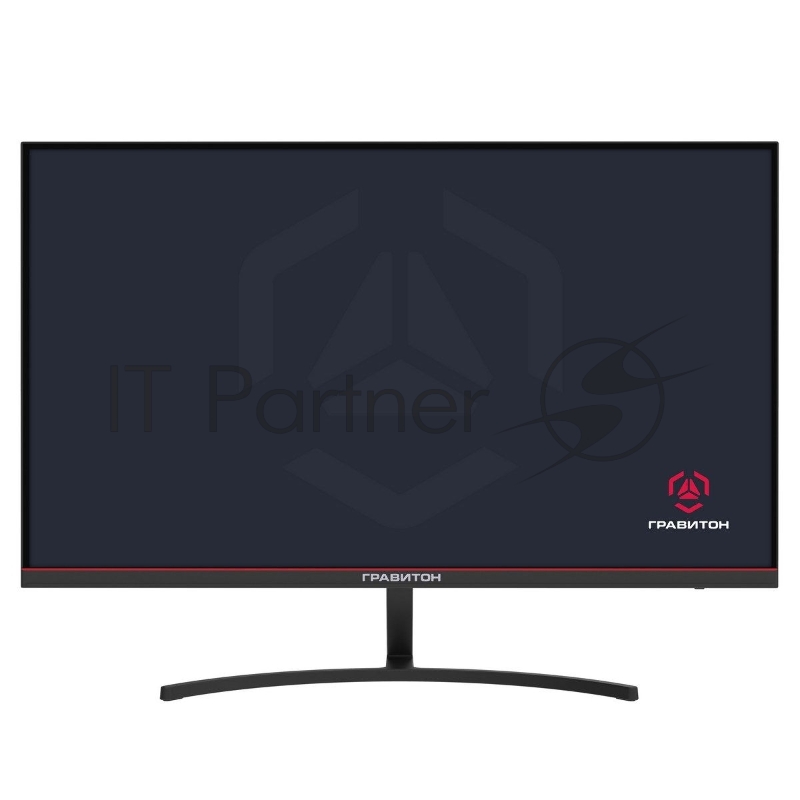 Монитор 27" Гравитон МН27А IPS 1920x1080, 75 Гц, 5 мс, 16:9, 300 кд/м², HDMI 2.0, DP 1.2, VGA, 3.5 мм, динамики (2x3 Вт), FreeSync, Adaptive-Sync, черный