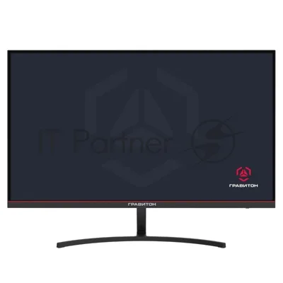 Монитор 27" Гравитон МН27А IPS 1920x1080, 75 Гц, 5 мс, 16:9, 300 кд/м², HDMI 2.0, DP 1.2, VGA, 3.5 мм, динамики (2x3 Вт), FreeSync, Adaptive-Sync, черный