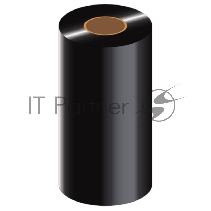 Красящая лента Ribbon 110ммx300m Wax/Resin OUT Black 1" core