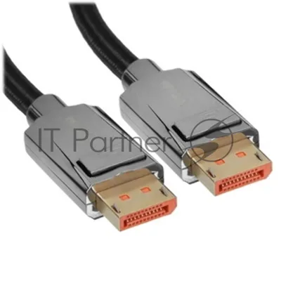 Кабель соединительный VCOM CG655-1.5 DisplayPort v2.1 80Gbps, 8K@60Hz, 1 м,медь