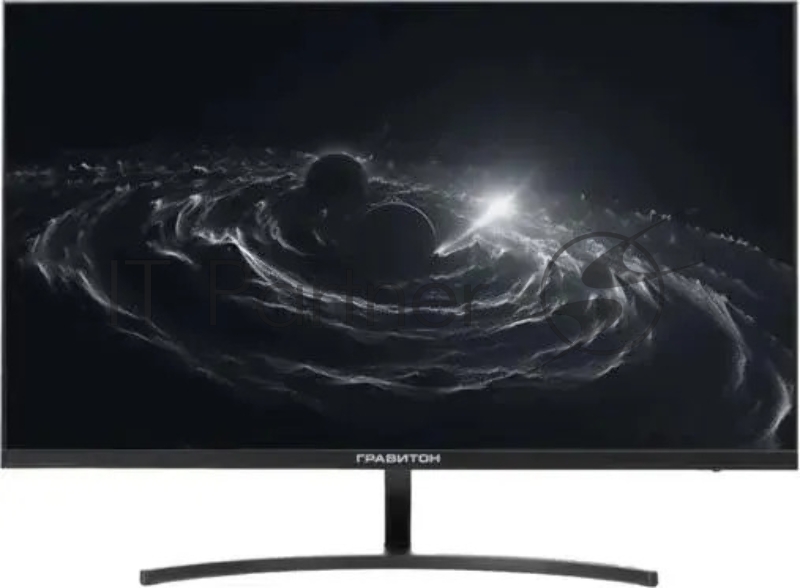 Монитор 23.8" Гравитон МН24А IPS 1920x1080, 75 Гц, 5 мс, 16:9, 300 кд/м², 1xHDMI, 1xDP, 1xVGA, 1x3.5 мм, черный