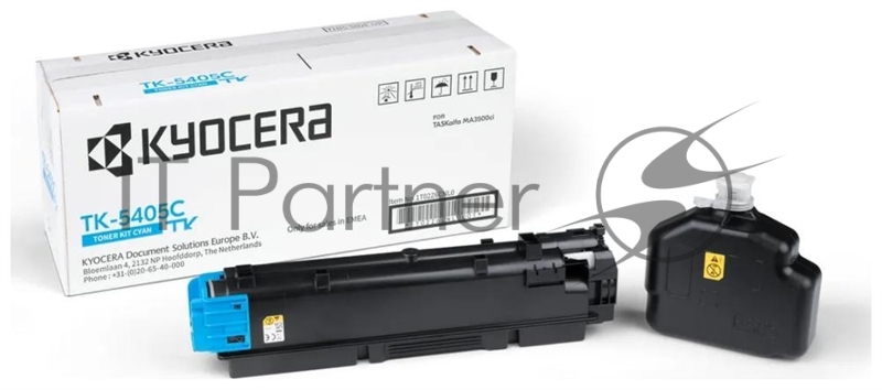 Картридж лазерный Kyocera TK-5405C 10 000 стр. Голубой для TASKalfa MA3500ci