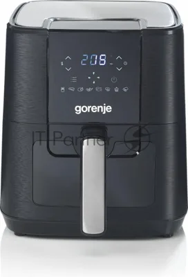 Аэрогриль Gorenje AF1350DWB черный, 1350 Вт, 5.4 л, сенсор, 8 программ