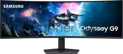 Монитор 49" Samsung Odyssey G9 G95С VA 5120x1440, 240 Гц, 1 мс, 32:9, 1000 кд/м², 2xHDMI, 1xDP, черный