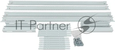 Стойка двухрамная NTSS NTSS-2POR24U/600-1000 24U 550 мм x 1000 мм 600 кг серый