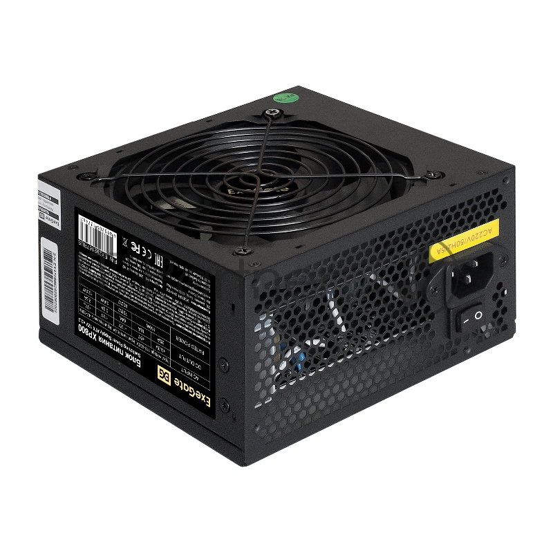 Блок питания ExeGate XP800 (EX292167RUS-S), 800W, 120мм, черный