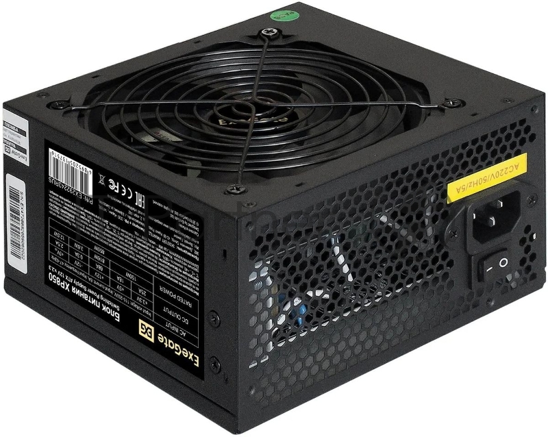 Блок питания ExeGate XP850 (EX292243RUS-S), 850W, 120мм, черный