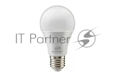 Лампа светодиодная Русский Свет 15010345038 RS A60 E27 10W 220-240V 4000К 10 Вт 1000 лм Ra 90 грушевидная