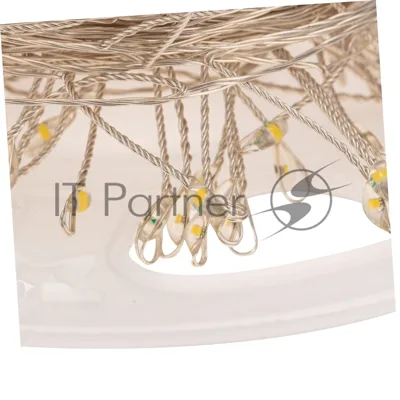 Гирлянда светодиодная Neon-night "Роса "Фейерверк" 10м 250 LED теплый белый 7.2Вт IP20 с контроллером на катушке
