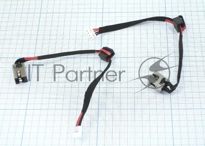 Разъем для ноутбука PJ524 Toshiba Satellite P870 P875 с кабелем
