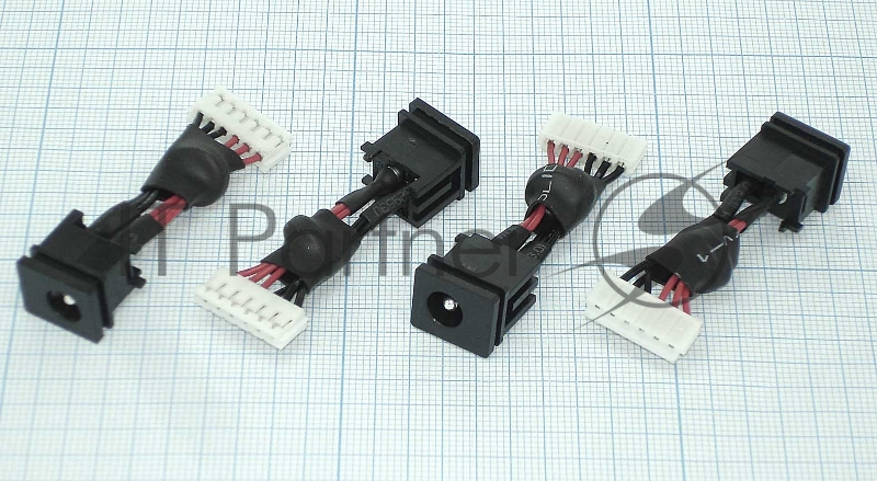 Разъем для ноутбука HY-TO022 Toshiba Qosmio F40 F45 с кабелем