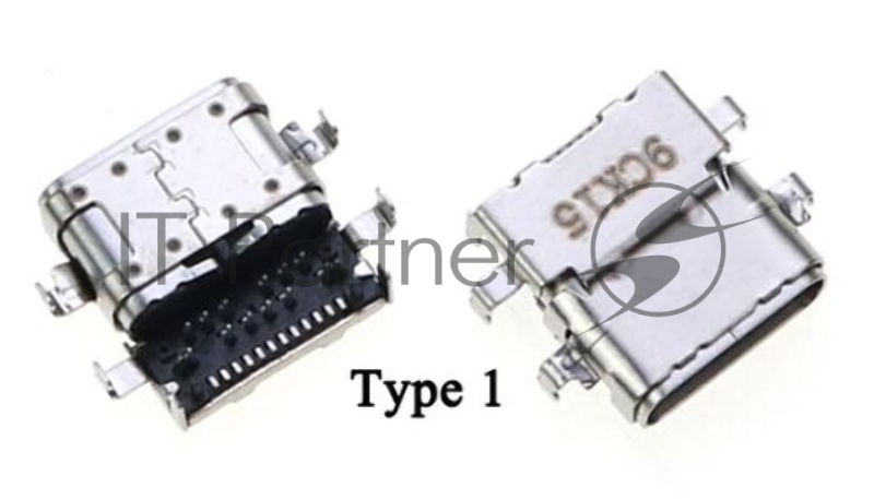 Разъем USB TYPE-C для ноутбука Lenovo ThinkPad E480 E485 E580 E585 R480 E590 VER-1 (9CK15)
