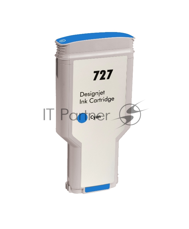 Картридж струйный NVPrint 727 (NV-F9J76A) Cyan для HP DesignJet T920/T930/T1500/T1530/T2500/T2530 (300 мл) совместимый