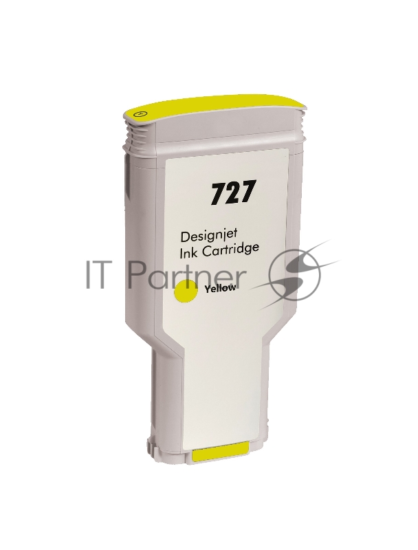 Картридж струйный NVPrint 727 (NV-F9J78A) желтый для HP DesignJet T920/T930/T1500/T1530/T2500/T2530 (300 мл) совместимый
