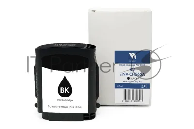 Картридж струйный NVPrint 82 (NV-CH565A) Black для HP DesignJet 510/800 (69 мл)