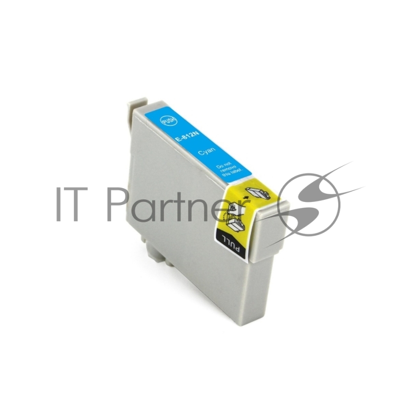 Картридж струйный NVPrint T0812 (NV-C13T11124A10) Cyan для Epson Stylus Photo 1410/R270/R290/R295/R390/RX590/RX610/RX615/X690/TX650/TX659/TX700/TX700W/TX710W/TX800/T50/T59 (18.2 мл) совместимый