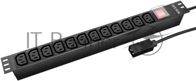 Блок распределения питания NTSS NTSS-PDU-DA2041 гор.размещ. 12xC13 базовые 16A C20 2м