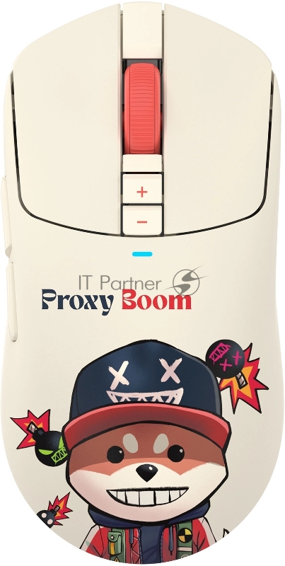 Мышь беспроводная/проводная A4Tech Bloody R72 Ultra Duo Proxy Boom бежевый, 20000 dpi, USB Type-A/Type-C, радиоканал, кнопки-7