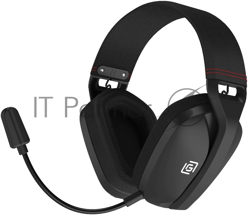 Гарнитура Oklick HS-L750G чёрный, беспроводная + проводная, радиоканал, до 18 ч
