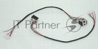 Разъем для ноутбука HY-HP025 HP Paviloin DV7-2000 DV7-3000 6pin+2pin с кабелем