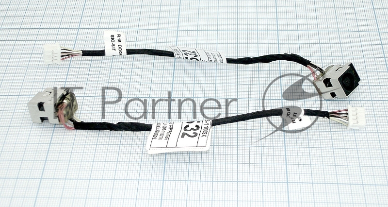 Разъем для ноутбука HP Pavilion G6-1100SX G6-1100TU G6-1100TX G6-1101AU с кабелем